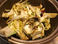 煲仔豆豉娃娃菜-绿茶餐厅(松江万达店)