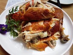 崂山绿茶熏鸡-船歌·鱼水饺青岛菜(枫蓝国际购物中心店)