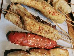 烤羔羊肉串-木屋烧烤(坂田天安云谷店)