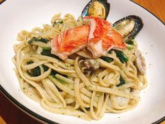 罗勒酱海鲜扁意粉-森Some Fusion(荔湾店)