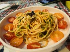 甜椒番茄冷汁意面-鼓楼吃面·肉啃肉(南锣鼓巷店)