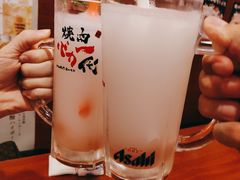 可尔必思白桃味-大阪烧肉BAKA一代(十亩地店)