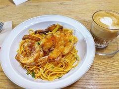 番茄鲜虾意面-1901 Cafe(西四店)