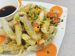 椒盐九肚鱼-凤城康记饭店