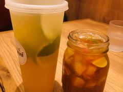 百香冰橘茶-玛格萝妮比萨屋(四平店)