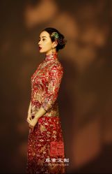 -藤薰定制中式嫁衣礼服旗袍店