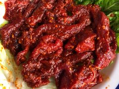 麻辣牛肉-王婆乔鲜鱼自助火锅(蜀汉路店)