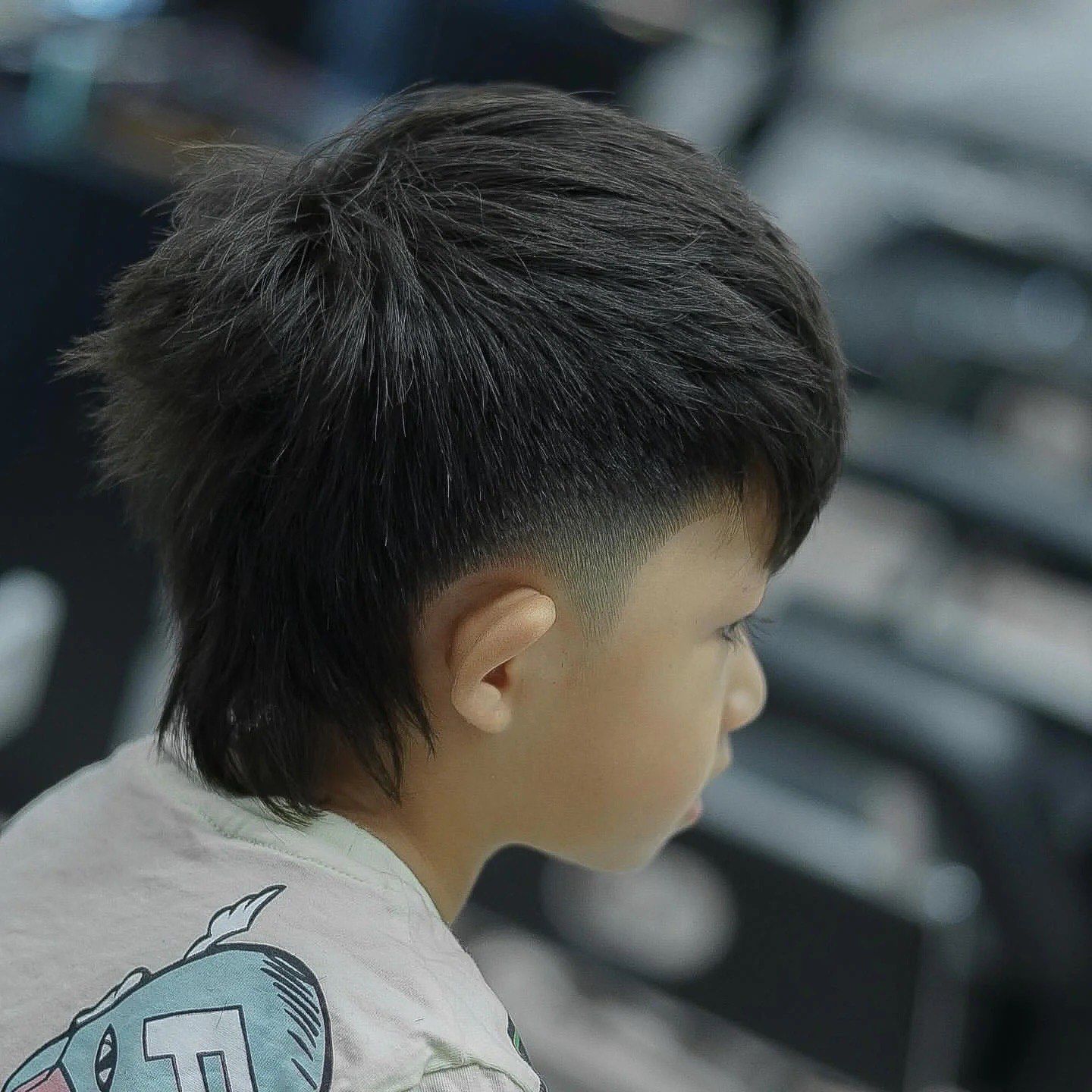 小孩 狼尾发型