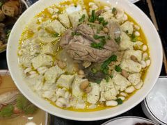 清蒸咸蛋目鱼臭豆腐猪脑-绍兴名菜馆(可乐路店)
