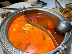 冬阴功拼番茄锅-川越泰火锅(吉利大厦店)