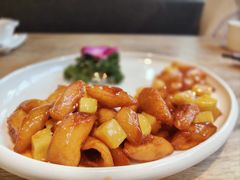 菠萝油条虾-旅马餐厅(茅家埠店)