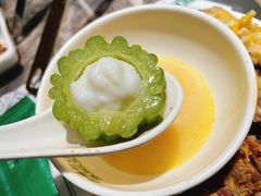 禄婶自制苦瓜墨鱼滑-禄婶鸡煲·打边炉