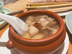 松茸汽锅鸡-缘生态云南菜·野生菌庭院餐厅(华侨城店)