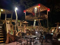 -天门沟九州驿站树上汤泉