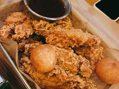 韩式炸鸡-包装马车·韩国料理·포장마차