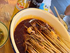 -拈签一笑黄牛肉辣卤串串