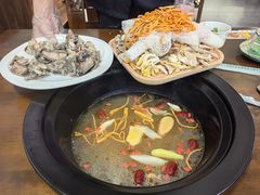 土鸡-菌乡缘·野生菌蒸汽鱼火锅(江边夜市店)