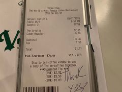 -Versailles Restaurant Cuban Cuisine