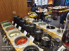 自助调料区-星湖特色餐厅· 三岔湖环球融创天堂洲际酒店