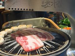 -草家酱蟹炭火烤肉店(珲春南路一店)