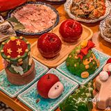 跟着大学生吃吃喝喝，哼蟹二将聚餐氛围遥遥领先～