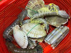 -班赞海鲜市场胖阿姨加工点