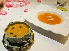 鲜虾藜麦蔬菜汤-THE WANG王品(上海中心云端店)