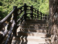 景点-楠溪江石桅岩