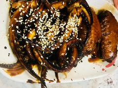 瑞士汁鸡翅拼蜜汁龙须-新记餐厅(香槟大厦店)