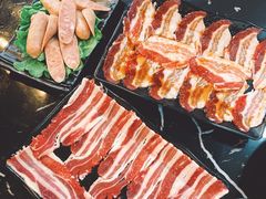 招牌五花肉-燚青春泥炉烤肉(东泰店)
