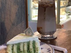 抹茶蜜豆漩涡蛋糕-西关84·History·Art·Cafe