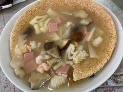 三鲜锅巴-北大地皖峰饭馆