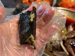 -草家酱蟹炭火烤肉店(珲春南路一店)