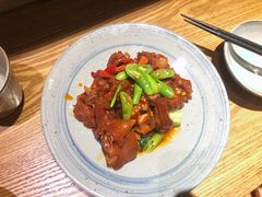 辣炒秘制滷猪蹄-静一餐厅·湖北菜(前门创始店)
