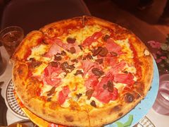 意式火腿蘑菇披萨-IL TEATRO 精品意大利餐厅