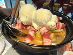 趴趴熊网红奶油火锅-花漫里亲民日式餐厅(万象城店)