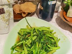 虾酱炒通菜-暹罗湾东南亚餐厅