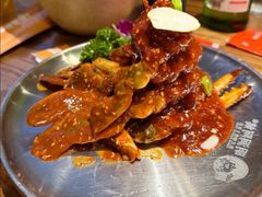 -明洞阿姨·韩式酱蟹烤肉·创意料理(三元桥店)