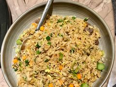 松露牛肉炒香苗-采悦轩中餐厅·粤菜·海南菜(神州半岛喜来登度假酒店)