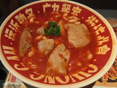 番茄浓汤猪润公仔面-广九餐室(陈家祠扬韬广场店)
