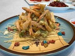 锅包双虾-谷语中餐厅