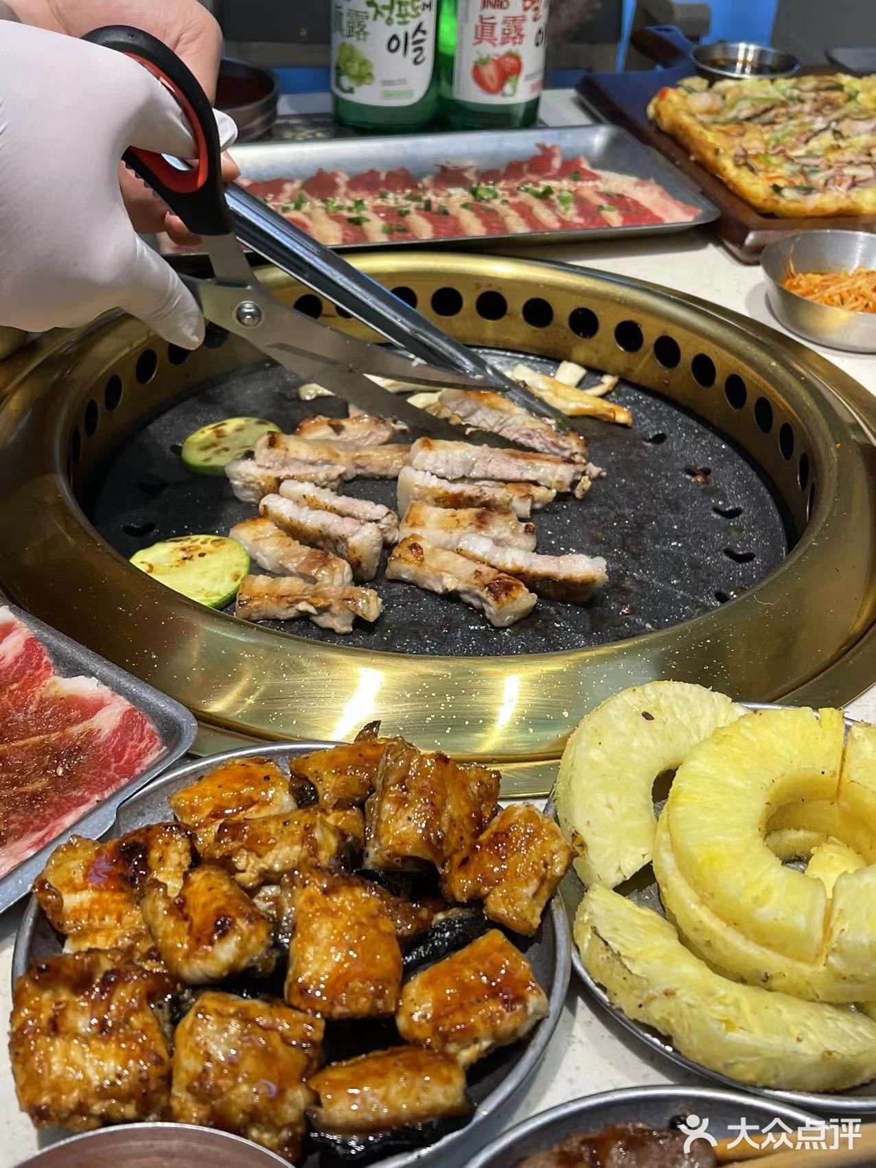 在武汉也有超🔥的蚂蚁洞🐜韩式🇰🇷烤肉啦❗ 