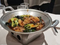 时蔬双冬面筋煲-老正兴菜馆(福州路店)