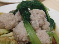 小白菜汆丸子-梦航彩虹之约自助餐厅(华府天地店)