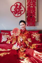 -藤薰定制中式嫁衣礼服旗袍店