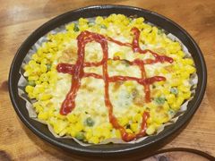 料理烤芝士玉米粒-老东镇啤酒屋海鲜加工·蒸汽海鲜·海鲜烧烤(台东店)