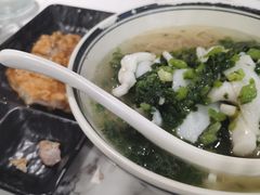 青咸菜目鱼汤面-老地方面馆(思南路店)