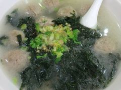 牛筋丸紫菜湯-其美潮州鱼旦粉世家(花城汇南区分店)