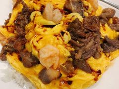 至尊滑蛋三拼饭-有章牛杂(石厦店)