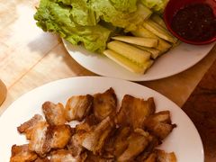 烤五花肉-韩聚园韩国料理(文灶店)